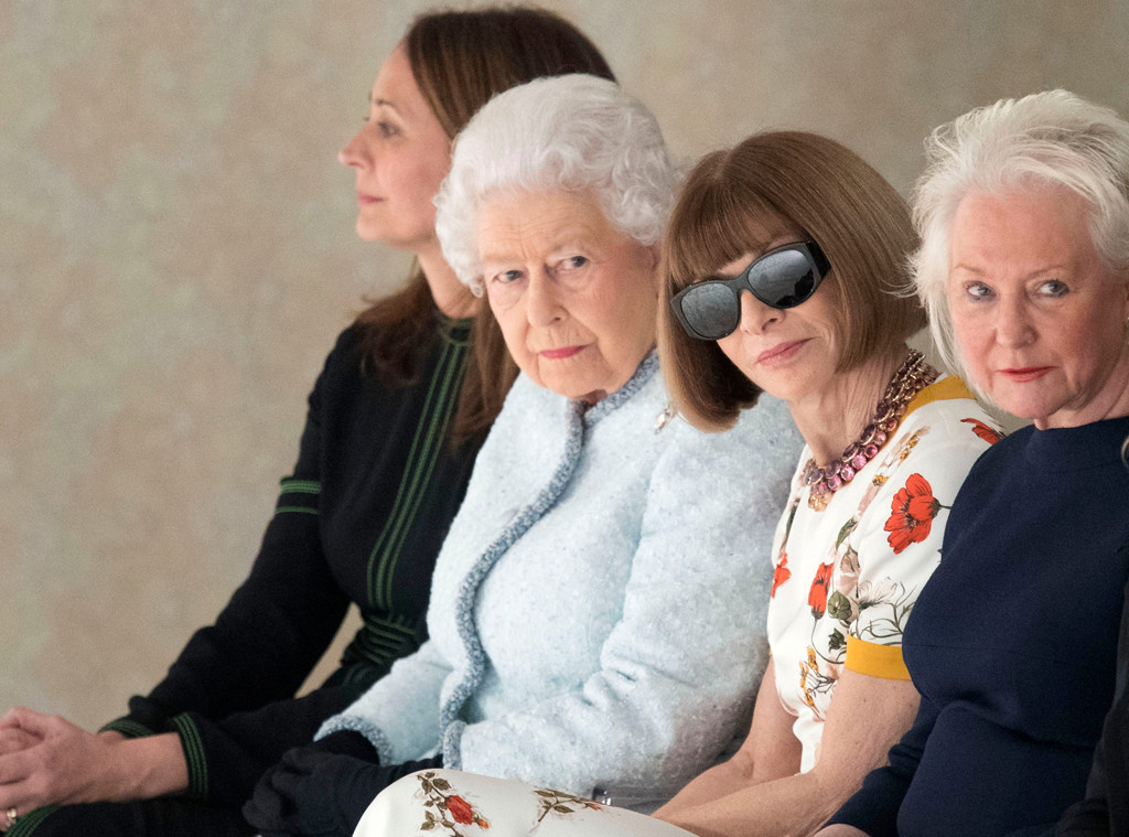 La Reina Isabel Y Anna Wintour Se Coronaron Como Lo Mejor De La Semana De La Moda De Londres Miralas E Online Latino Mx